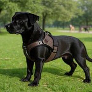 TOP PAW Deluxe Car Safety Dog Harness Travel Padded Vest Medium Dogs 20-55 lbs